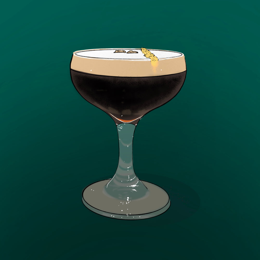 GIN ESPRESSO MARTINI - PREMIXED COCKTAIL - 100ml